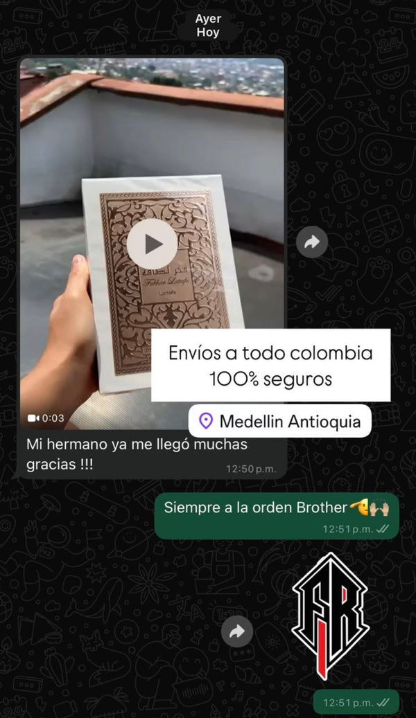 Testimonio de un cliente de Foureparfum